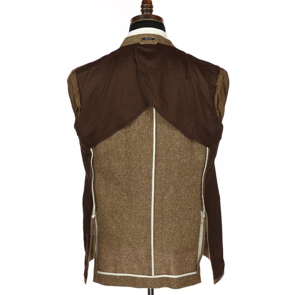 Bonobos Moon Tweed Wool Sport Coat Herringbone 40R - Picture 8 of 12